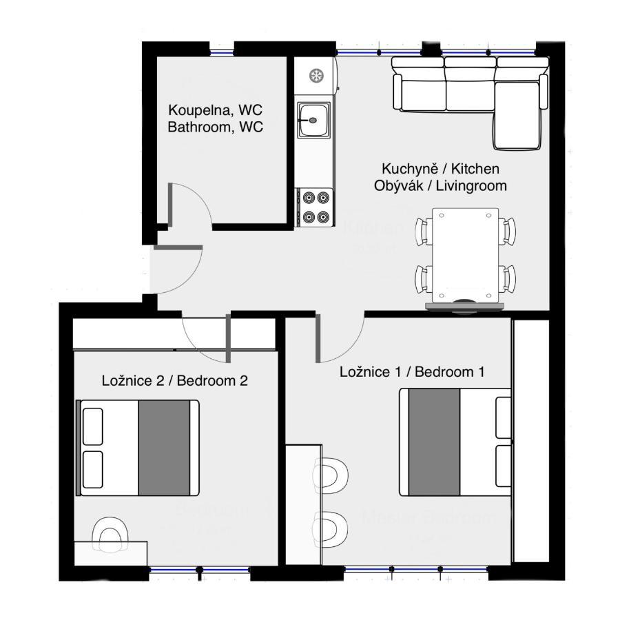 Apartmán U Kolonády, Poděbrady Exteriér fotografie